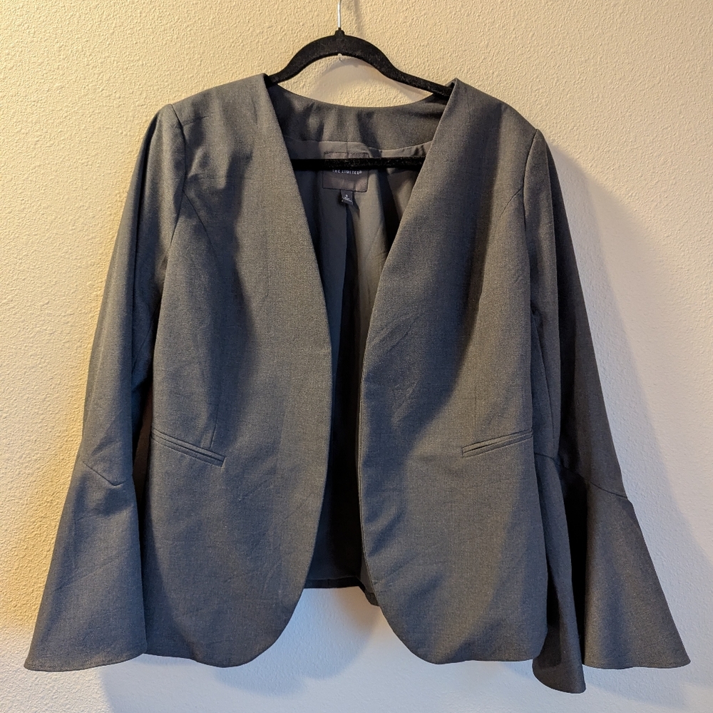 NWOT The Limited Gray Blazer Size 8